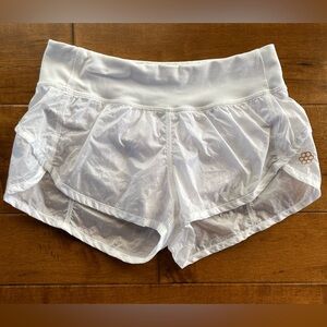 Honeycut Women's White Athletic Shorts